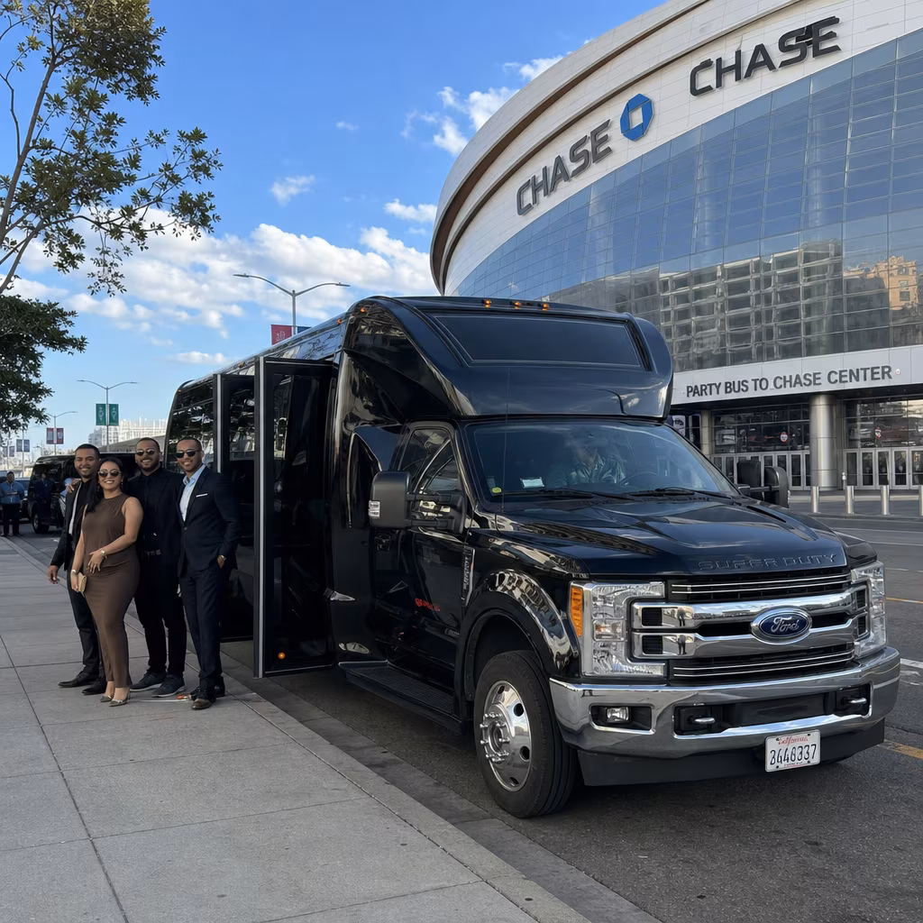 Party Bus to Chase Center