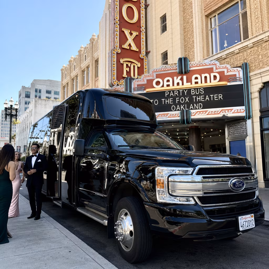 Party Bus to the Fox Theater Oakland