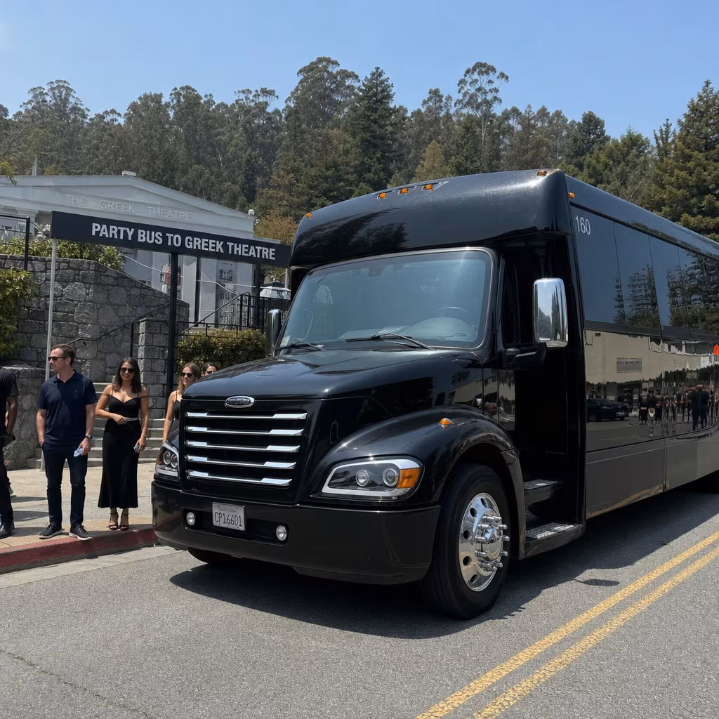 Party Bus to the Greek Theatre Berkeley