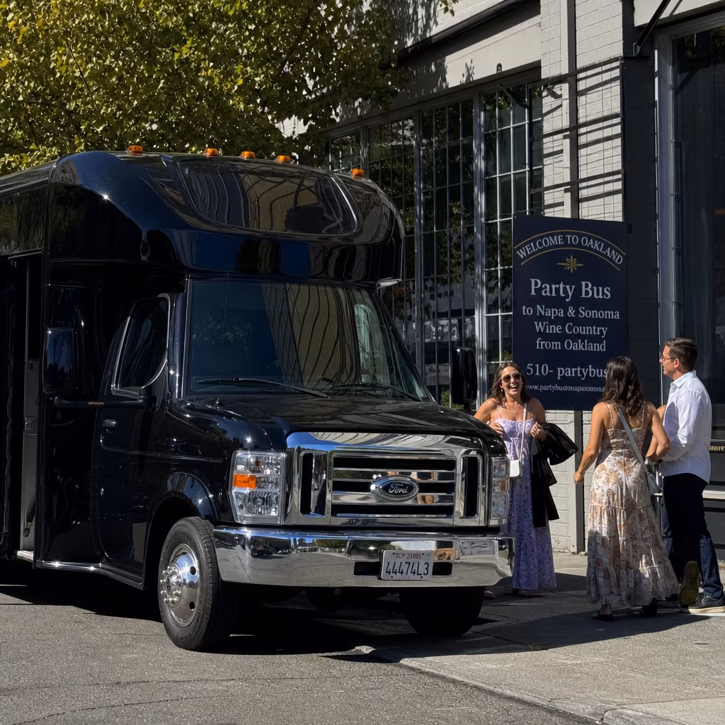 Party Bus to Napa & Sonoma Wine Country from Oakland