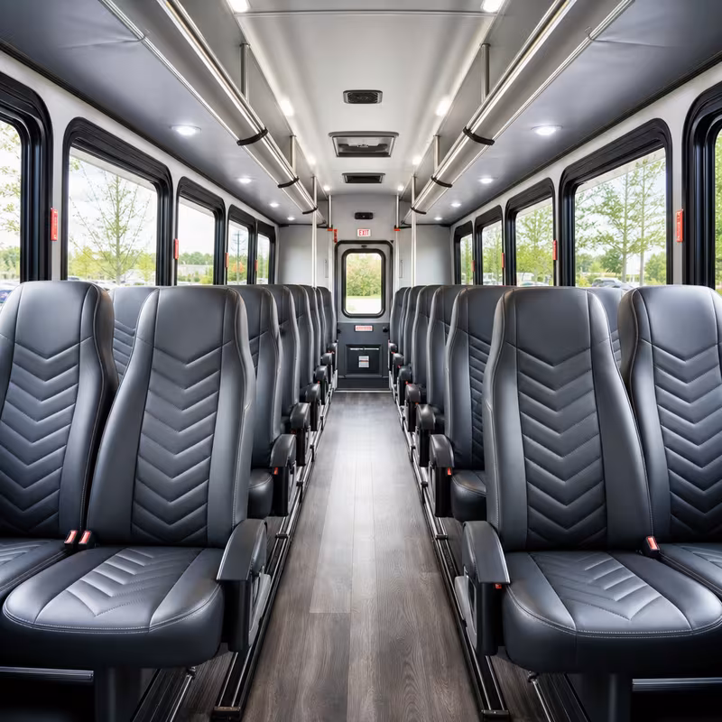 minibus interior