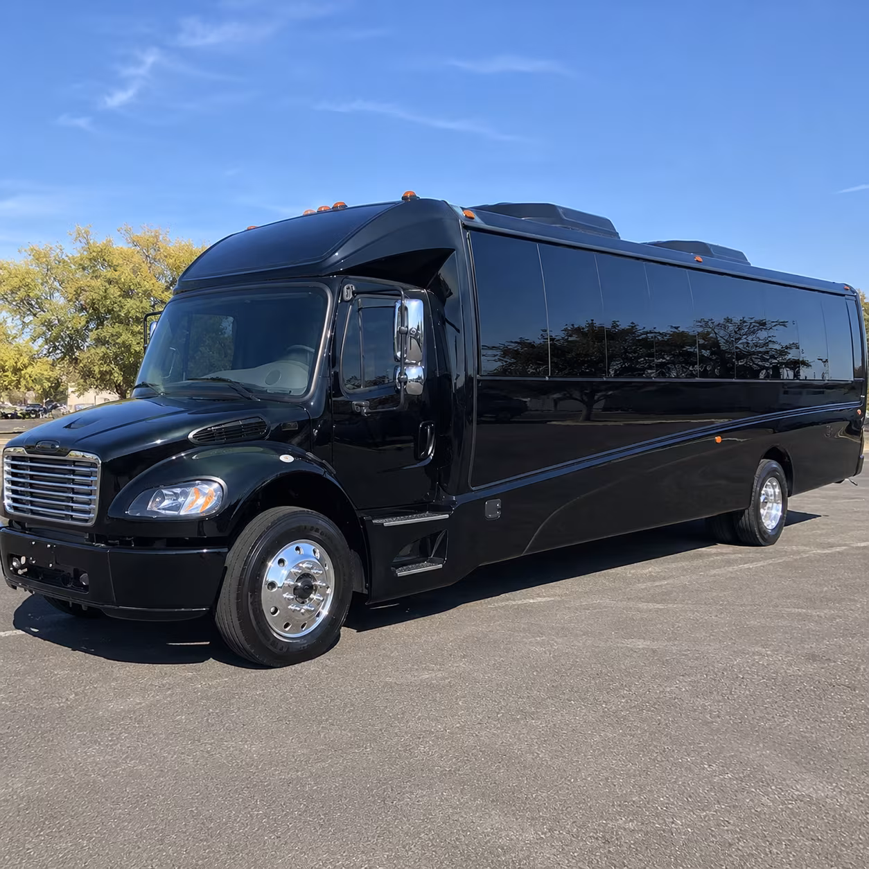 Oakland Airport Shuttle & Transportation party bus exterior