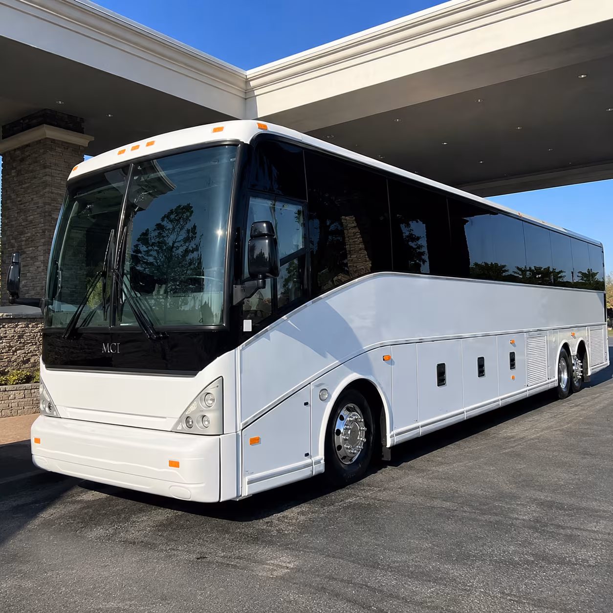 Oakland Airport Shuttle & Transportation party bus interior