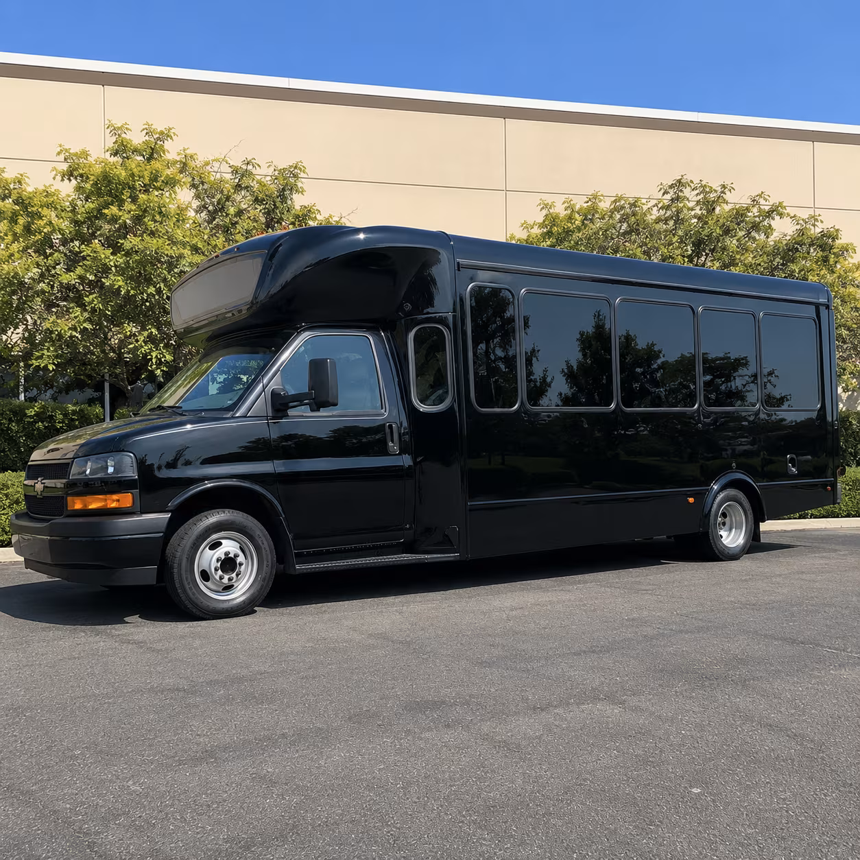Oakland Concert & Music Festival Transportation party bus exterior