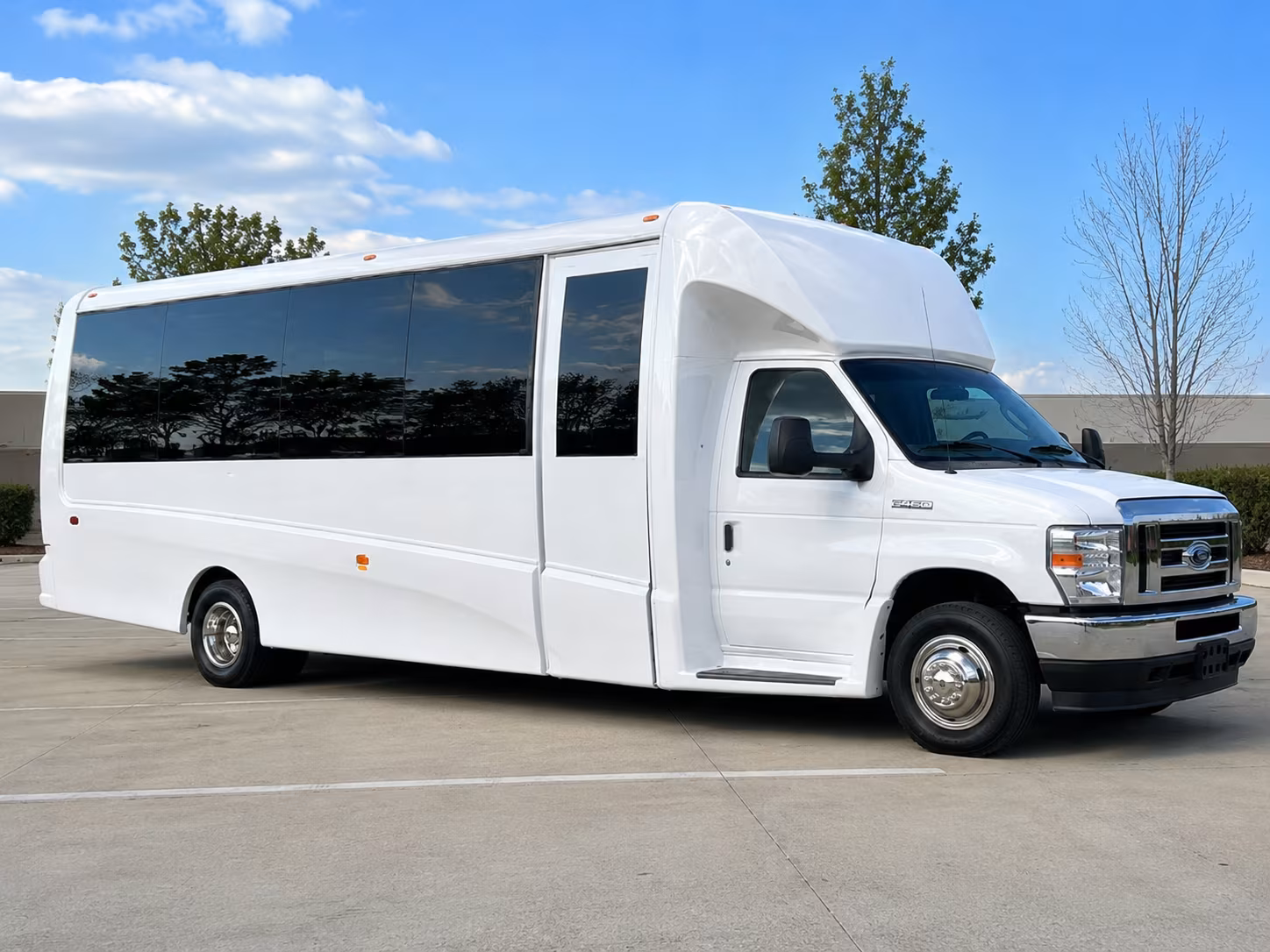 Oakland Corporate Transportation party bus exterior