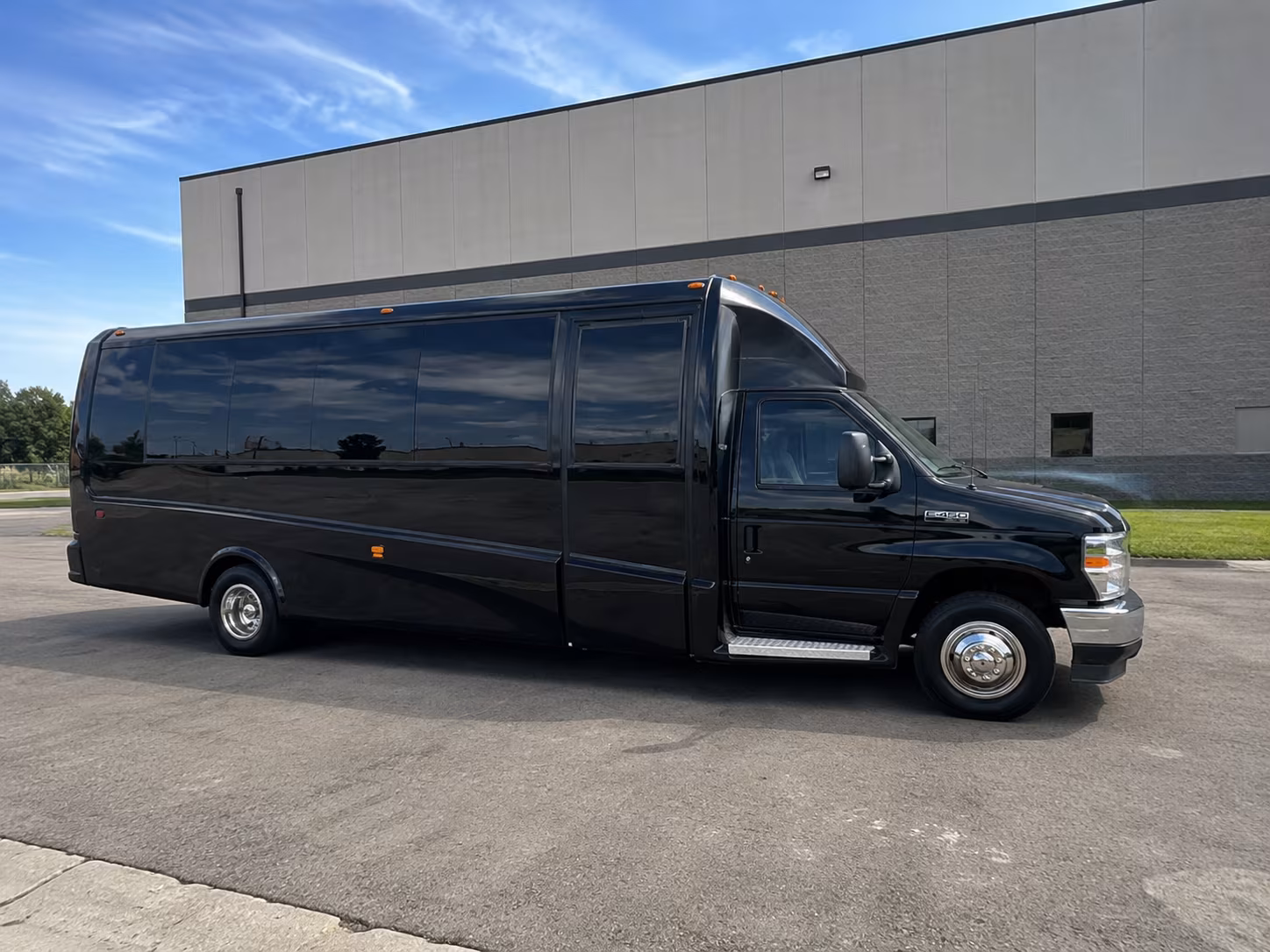 Oakland Corporate Transportation party bus exterior