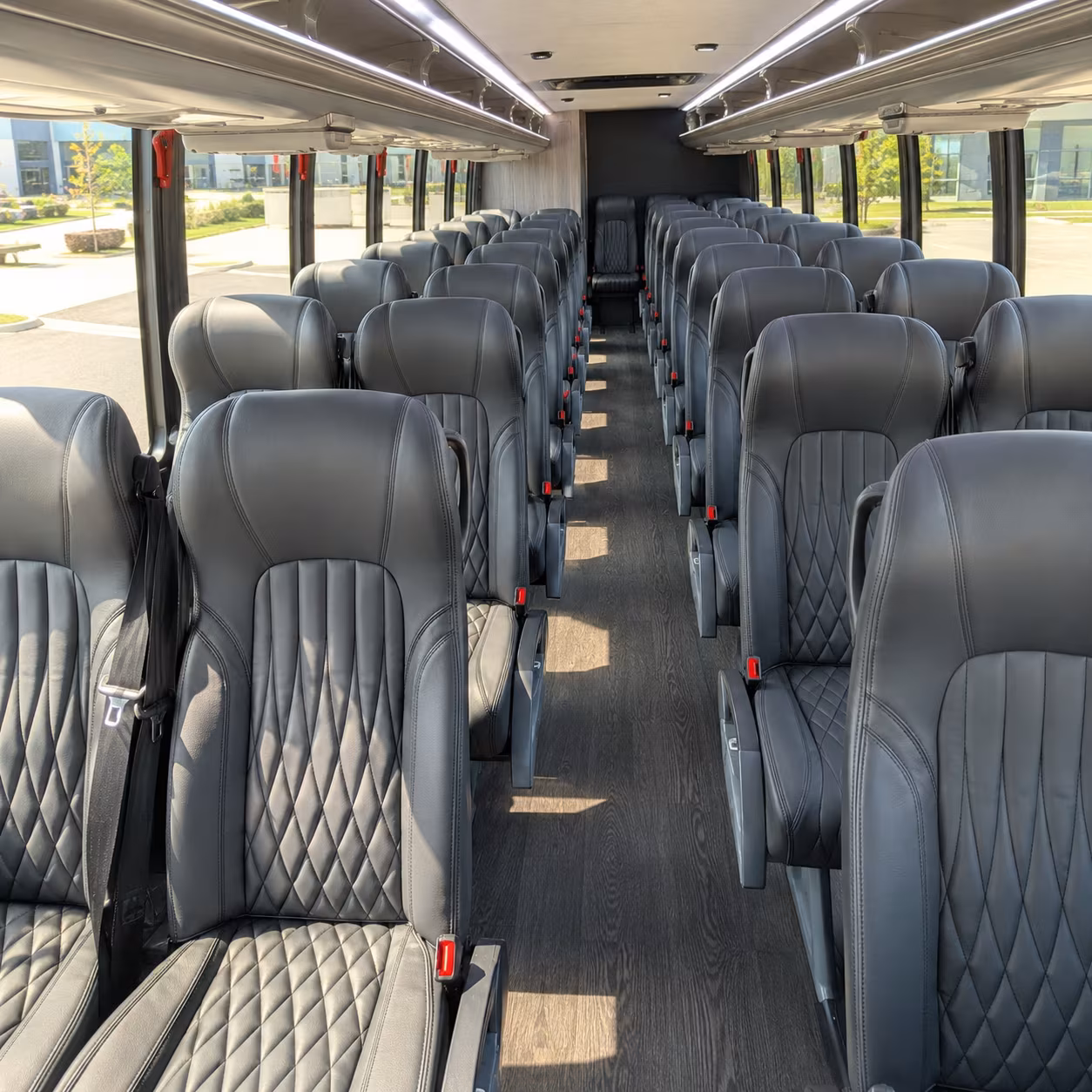 Oakland Corporate Transportation onboard seating