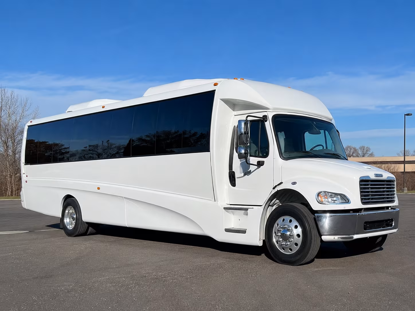 Oakland Prom & Homecoming Transportation party bus exterior