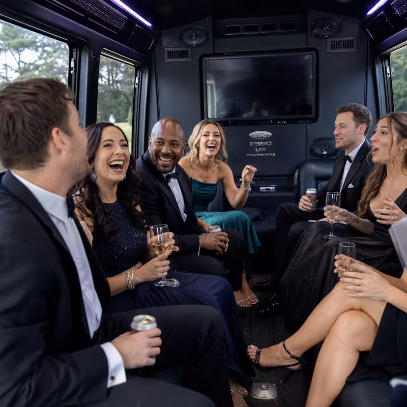 Oakland Prom & Homecoming Transportation fleet vehicle