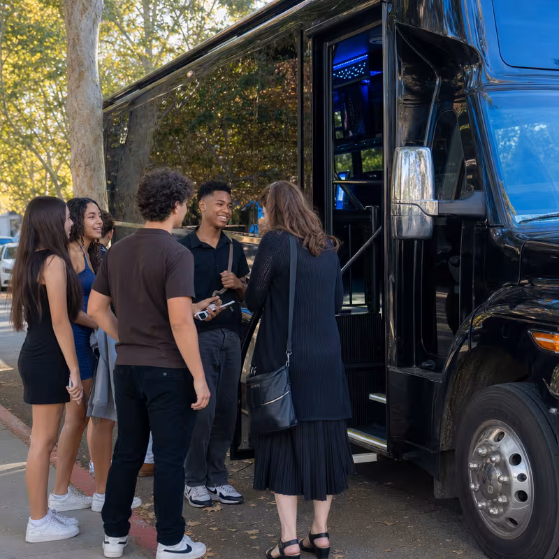 Oakland School Transportation fleet vehicle