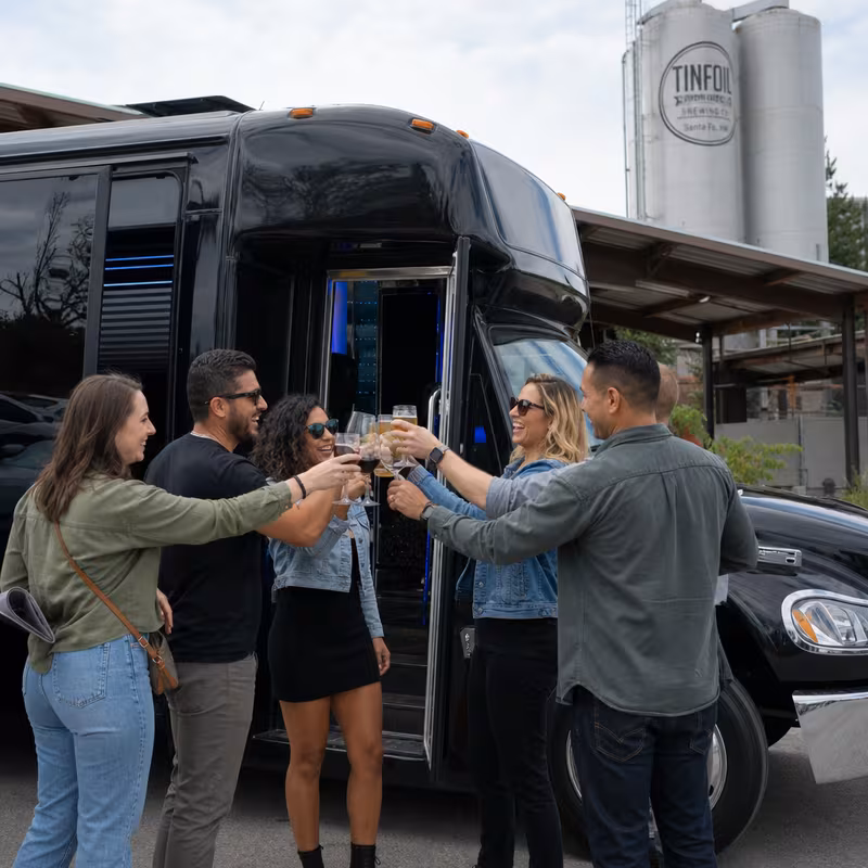 Oakland Winery & Brewery Tour Transportation fleet vehicle