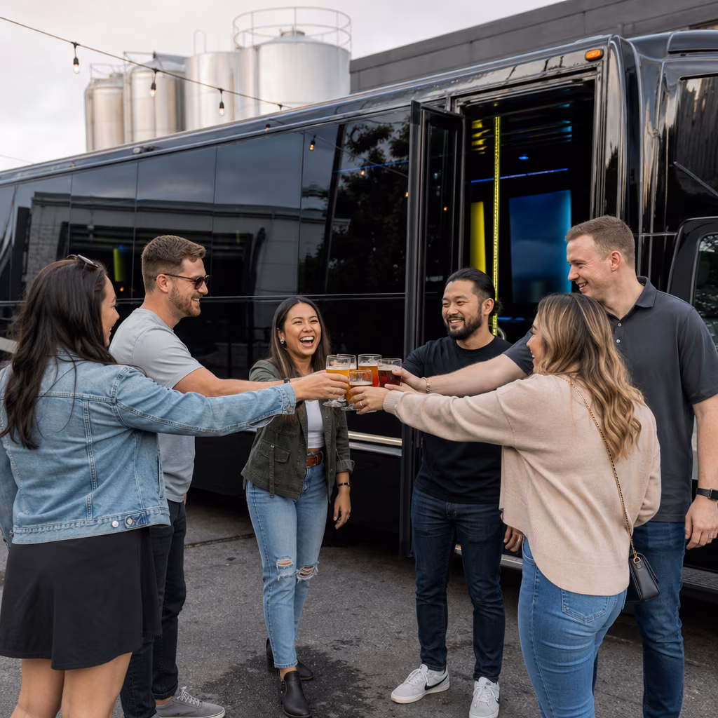 Oakland Winery Tour & Pub Crawl Transportation